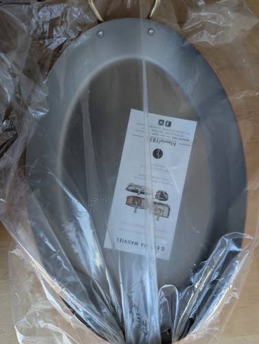 Mauviel 150b oval frying pan - oval,