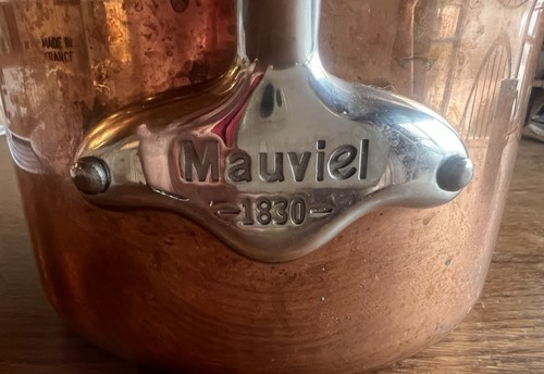 Mauviel 1830 copper saucepan - copper,