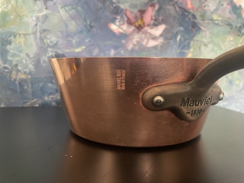 Mauviel 1830 copper pan made - copper,