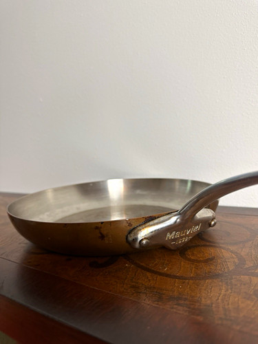 Mauviel 1830 copper frying pan - mauviel,