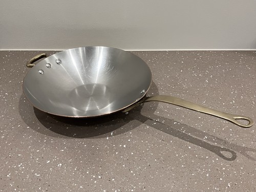 Mauviel copper wok 30cm - wok,