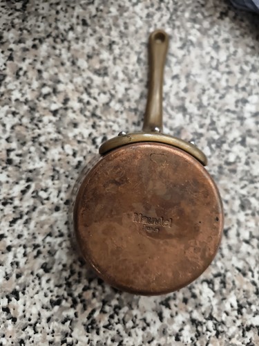 Mauviel 9cm copper saucepan - mauviel,
