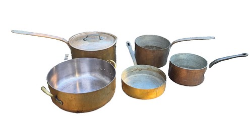 Vintage french copper cookware - vintage,