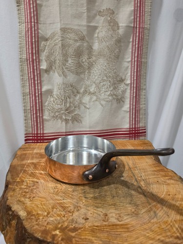 Vintage french copper saute - french,